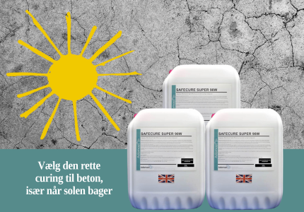 Undgå revner og svind i frisk beton